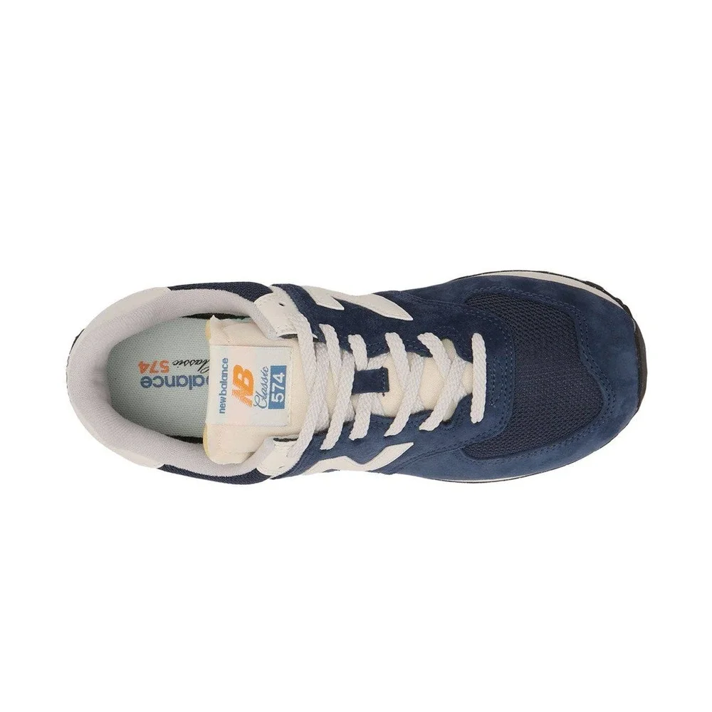 New Balance 574 Classics Navy Blue White Red U574VPN Mens 9.5 Womens 11